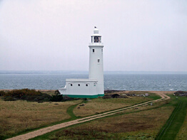 Lighthouse at Hurst point