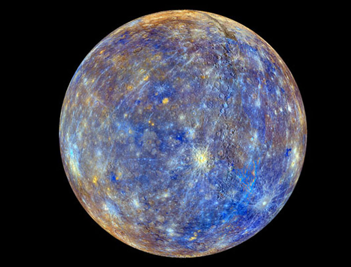 False Color View of Mercury