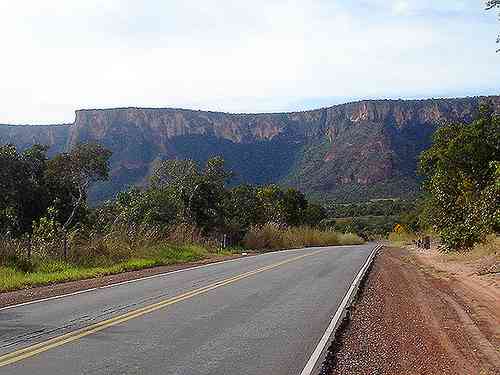 Paredo, Parque Nacional de Chapada dos Guimares - Brazil