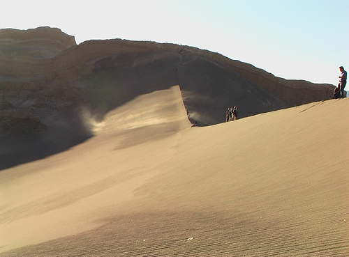 Desierto de Atacama. Valle de la Luna