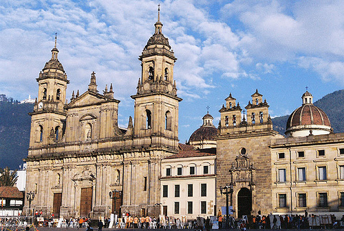 Bolivar Square in Bogota