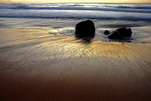 Hawaii: Papohaku evening