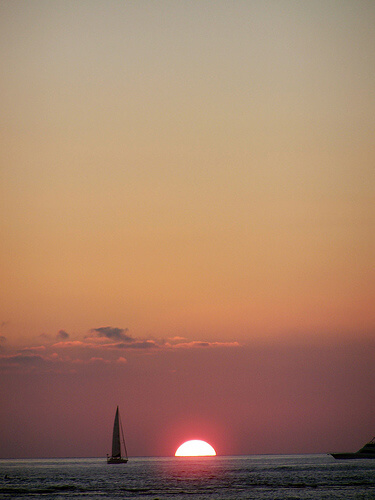 Sunset on the Beach