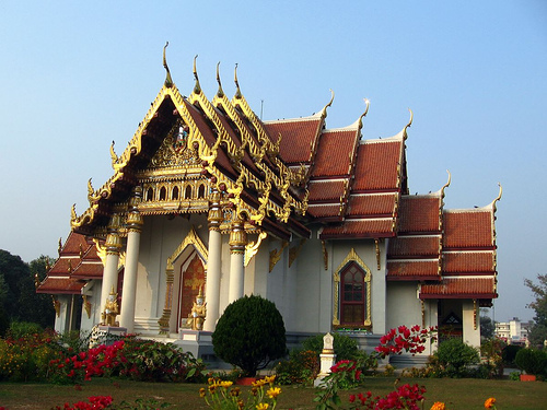 Thai temple - Bodhgaya, Bihar, India