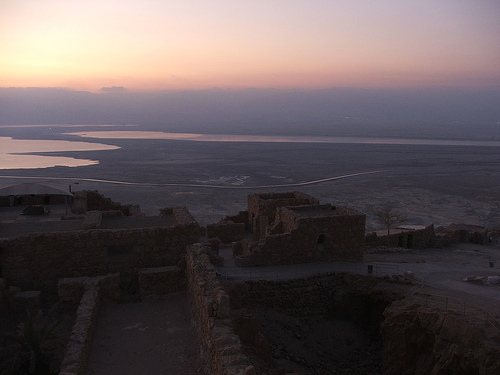 Sunrise on Masada