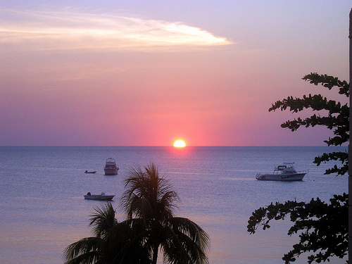 Sunset in Negril, Jamaica