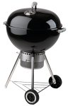 Weber 751001 22 1/2-Inch One-Touch Gold Charcoal Grill, Black